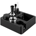 54mm Espresso Accessories Kit with Tamping Station & Knock Box - Fits Breville Bambino & More