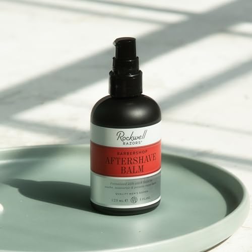 Men's Post-Shave Balm with Shea & Jojoba - Soothing Classic Barber Scent