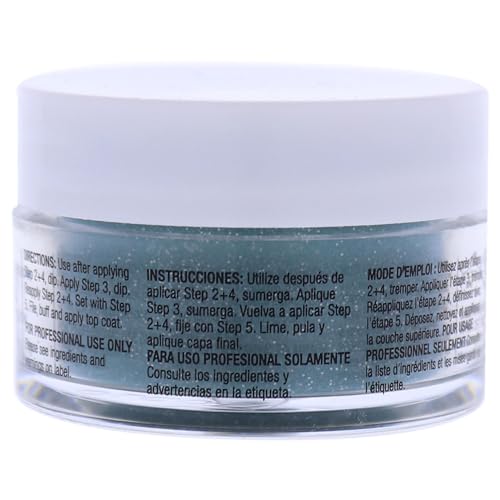Cuccio Green Glitter with Blue Undertones Dipping Powder 14g