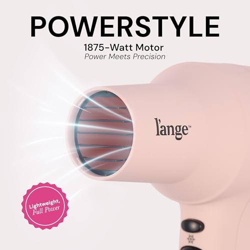Blush PowerStyle Turbo Ionic Hair Dryer 1875W with Diffuser & Concentrator