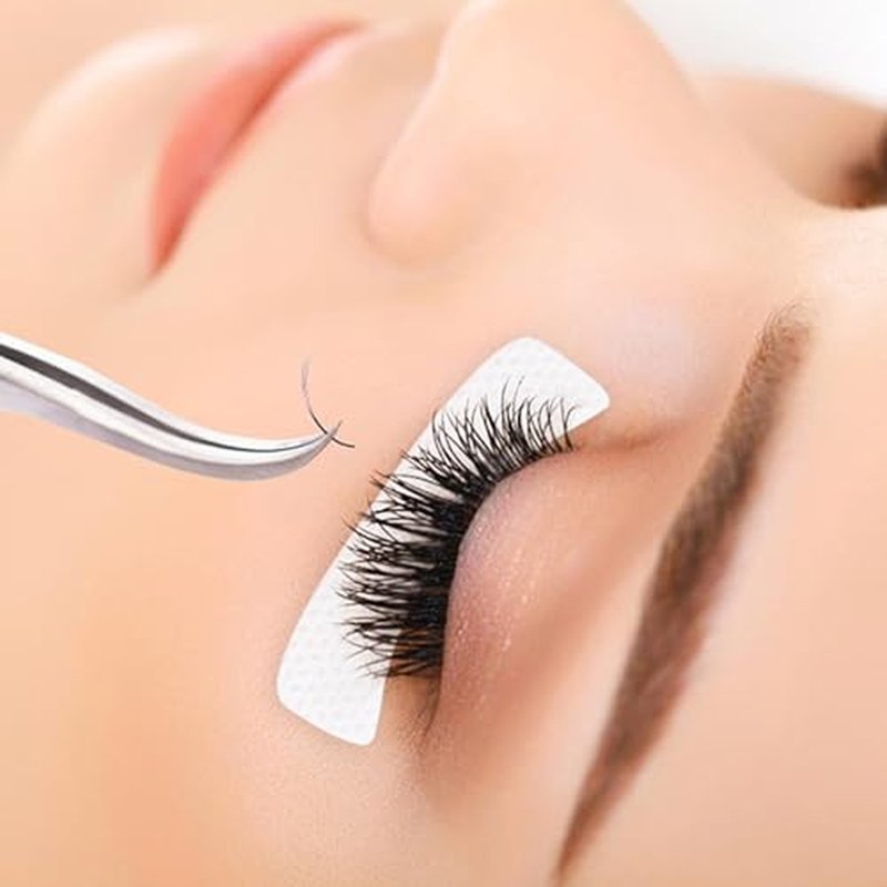 50 Pairs Eyelash Extension Stickers, Lash Extension Under Eye Stickers, Lash Mapping Stickers, Eye Lash Isolation Pads for Individuals Beauty Salons Grafting Training