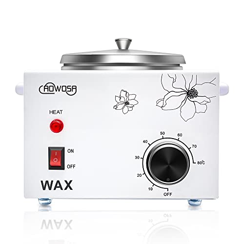 White Single Pot Wax Warmer 600ml Professional Hair Removal Machine