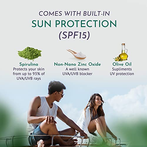 Organic Plant-Based Face & Body Moisturizer with SPF & Microbiome Support