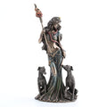 Veronese Design Hecate Greek Goddess Statue, Bronze Large Cold Cast Resin 13 3/8"