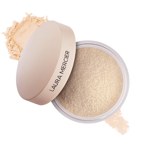 Laura Mercier Translucent Loose Talc-Free Setting Powder Ultra-Blur, 16HR Hydrating Wear, Natural Finish, Hyaluronic Acid-Infused, Normal to Dry & Mature Skin
