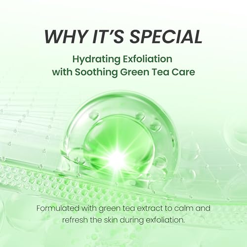 Green Tea Bio-Peel Gauze Peeling Pads - Gentle Exfoliation for Sensitive Skin - 30 Count - Variation 01