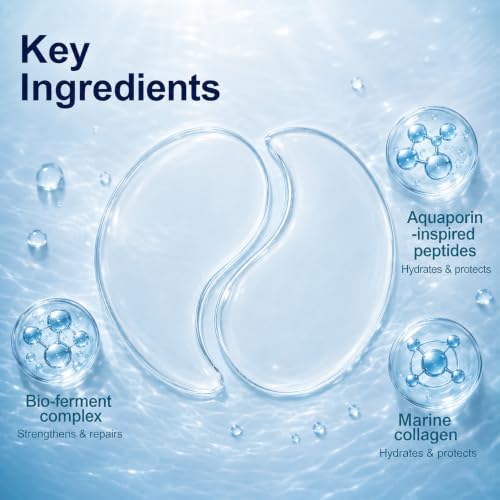 Abyssal Phase Hydraverse Hydrogel Under Eye Patches - Night Routine, 28 Pairs