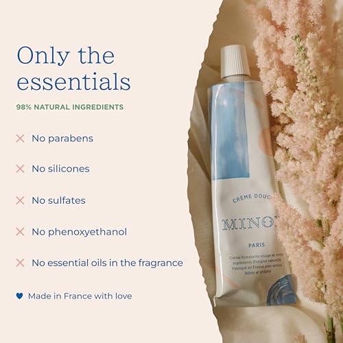 Gentle Organic Baby Lotion for Sensitive Skin - Made in France with Shea & Almond Oil, 3.38 fl oz