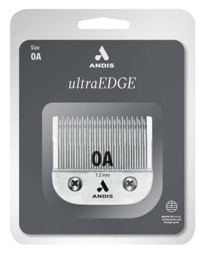 Andis UltraEdge Carbon Steel Detachable Blade Size 0A 1.2mm - For Clippers