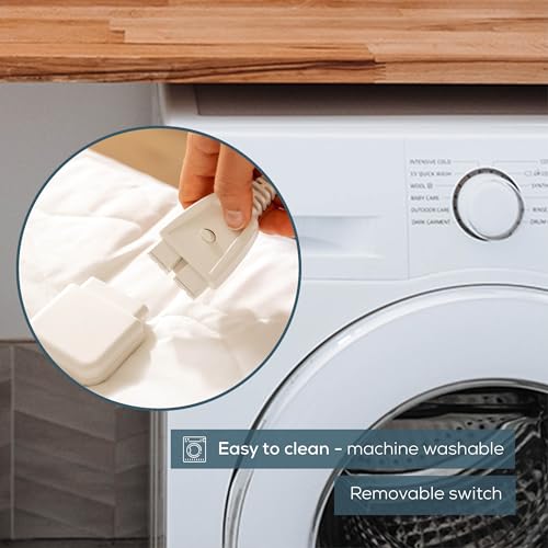 Electric Heated Underblanket with 8 Heat Settings - Soft Fleece, Auto Shut-Off