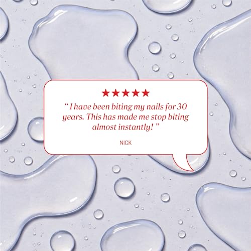 Onyx Professional Stop the Bite Nail Biting Prevention Polish, 0.5 Fl Oz - Made in USA, Stop Nail Biting, No Bite Nail Polish, Thumb Sucking Deterrent