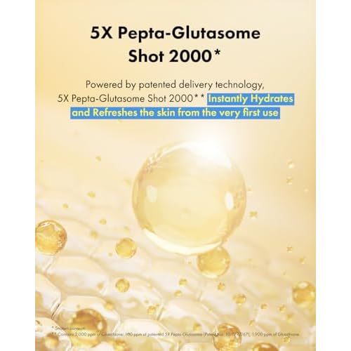 It'S SKIN Glutathione Shot B3 Toner 4.05 Fl Oz, 99% Pure Glutathione, Deep Hydration & Skin Texture Care, Fast-Absorbing for Daily Toner, Korean Skincare