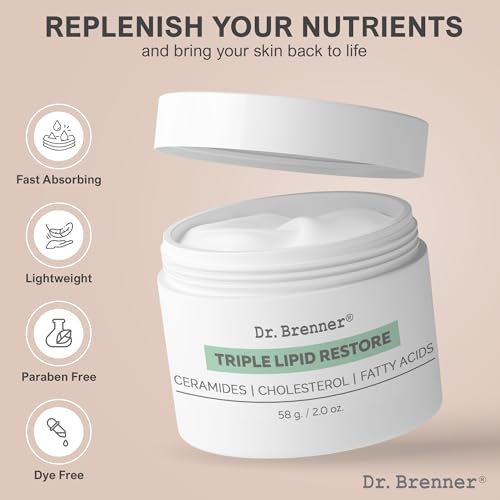 Triple Lipid Face Moisturizer for Anti-Aging & Skin Recovery 2 oz