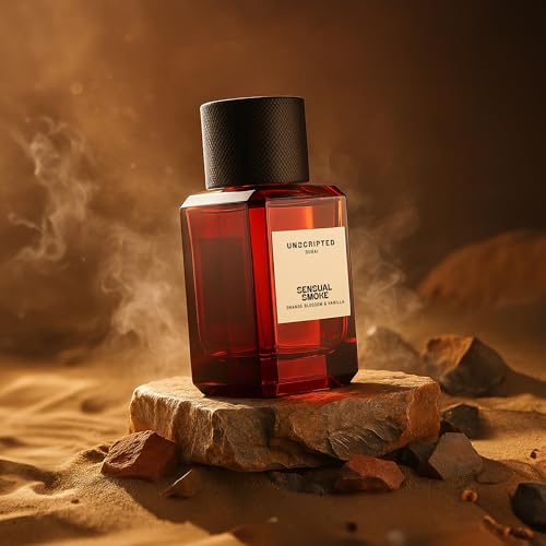 Unscripted Sensual Smoke Perfume for Men & Women 1.7 oz - Long-Lasting, Bold Fragrance