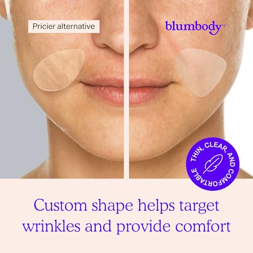 BLUMBODY Chest Wrinkle Patches 2 Pack and Mini Face Wrinkle Patches Bundle