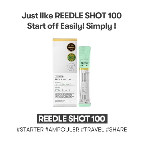 VT COSMETICS Reedle Shot Ampoule 7-Pack for Hydrated, Soothing Skin Care