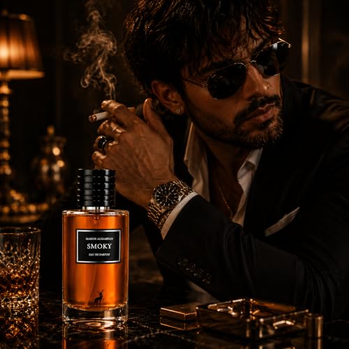 Unisex Smoky Eau de Parfum Spray - Long-Lasting Woody Fragrance 3.4 Oz
