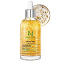 AMPLE:N 24k Gold Shot Serum - Korean 24K Gold Anti Aging Serum ? Erasing Wrinkles and Fine Lines with Collagen & Peptides ? Evens Skin Tone for Dull and Saggy Skin - 3.38 fl.oz.