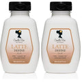 Camille Rose Latte Define Leave in Styling Cream, with Black Cumin and Sunflower Seed Oils to Hold and Define Styles and Textures, for all Hair Types, 9 fl oz (Pack of 2)