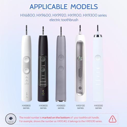 Upgraded Electric Toothbrush Metal Shaft Link Rod with Rubber Seal for Philips HX Series