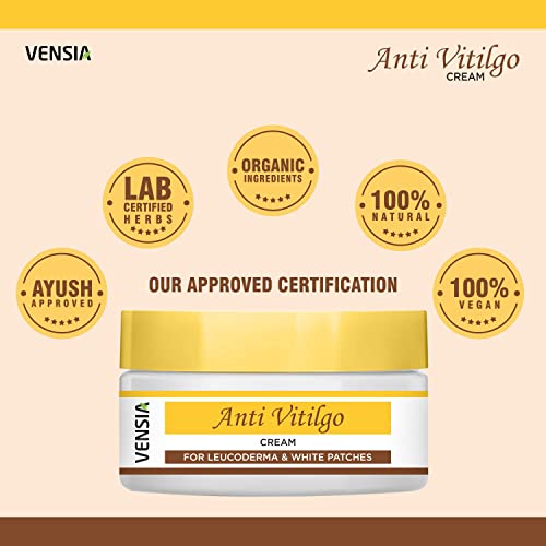 Anti Vitiligo Cream | Super Effective on Vitiligo, White Patches, Discoloration of Skin, Scar Removal, 50 Gram