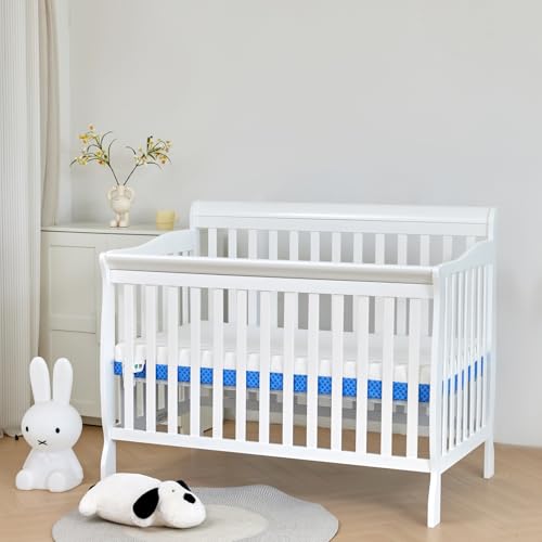Baby Crib Mattress with Gel Memory Foam & Removable Cover - 52 x 28 inches