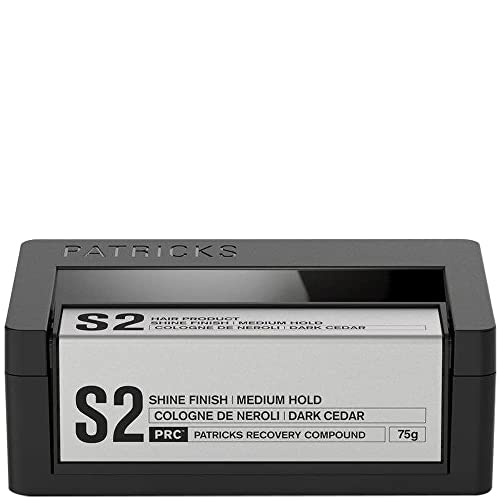Men's Medium Hold Hair Pomade for All Hair Types with Thickening Formula and Cedar Scent - 2.65 oz