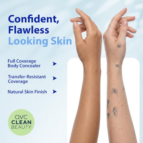 Dr. Denese Glow Younger Body Concealer Natural 3.4oz Full Coverage for Veins & Discoloration