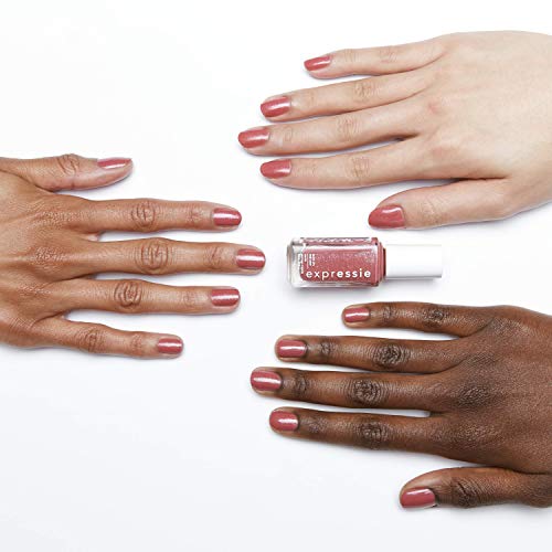 essie expressie Quick-Dry Vegan Nail Polish, Trend and Snap, 0.33 Ounce