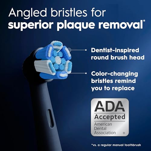 Black Oral-B iO Series Ultimate Clean Electric Toothbrush Replacement Heads - 4 Pack
