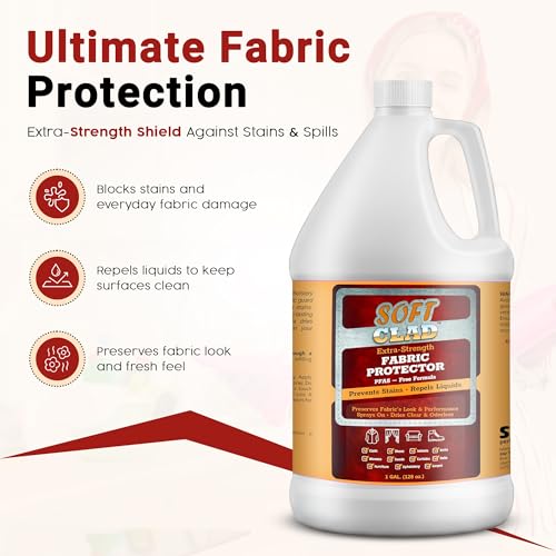 Extra Strength Fabric Protector Spray 128 Fl Oz Refill - Stain & Water Repellent