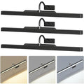 24 Inch Battery Powered Picture Lights 3 Pack Black Wireless Remote Art Wall Sconces