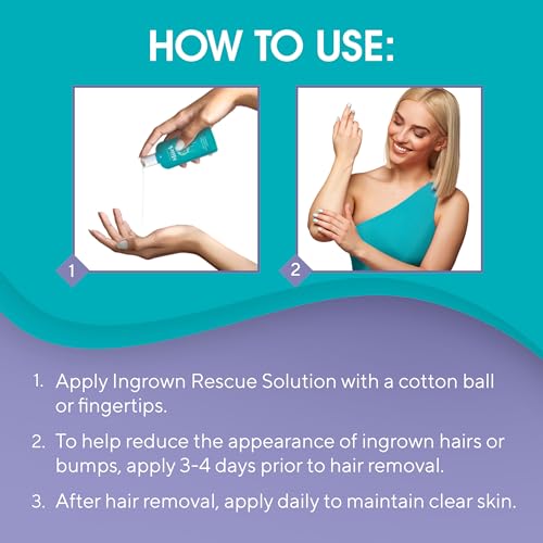 Sliick Ingrown Hair Treatment for Women ? Ingrown Hair Serum, Prevents Bumps & Razor Bumps for Bikini Line, Legs & Underarms, Made in USA, 4 oz