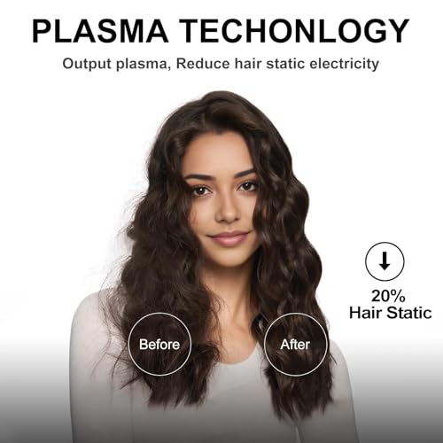 ZPP High Speed Ionic Hair Dryer with Brushless Motor - Dark Gray
