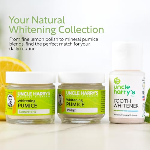Natural Whitening Tooth Polish with Minty or Herbal Variations - 1.25 oz