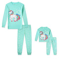 Babyroom Girls Pajamas Matching Doll PJs Blue 14 / Long Cotton Sleepwear