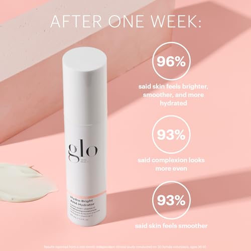 Glo Skin Beauty Hydra-Bright AHA Brightening Moisturizer 1.7 fl oz - Hydrating & Illuminating