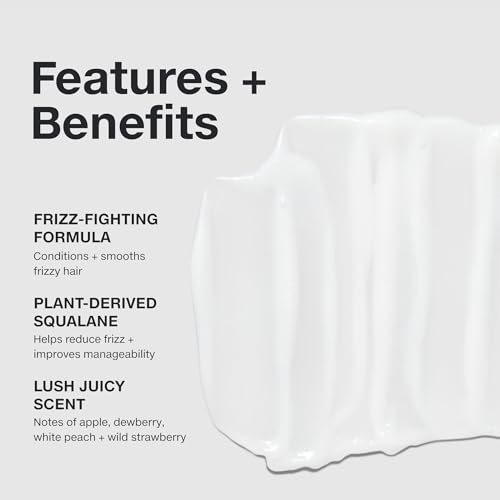 Paul Mitchell Super Smooth Conditioner with Juicy & Strawberry Scent – Frizz Control & Softness - Lush Variant