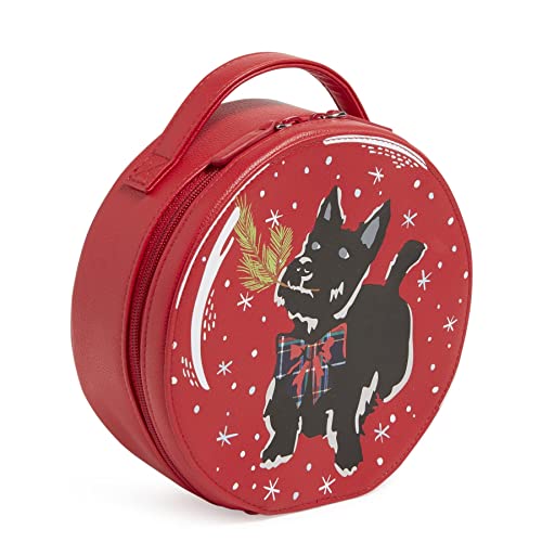 Vera Bradley Women's Novelty Cosmetic Makeup Organizer Bag, Scottie Dog, One Size