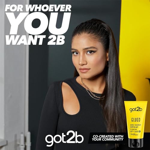 Schwarzkopf Got2b Glued Styling Spiking Glue Water Resistant (150ml) - Pack of 2