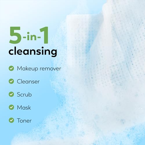 Olay Eye Makeup Remover Wipes, Daily Facials Gentle Face Cleanser for