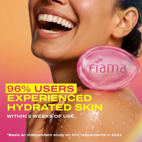 Fiama Gel Bath Bar Mega Celebration Pack – 8 Moisturizing Gel Bars, 125g Each