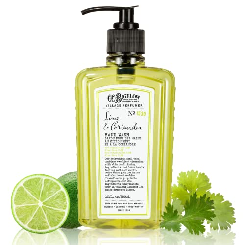 Moisturizing Hand Wash with Aloe Vera & Lime Coriander Set - Pack of 2, 10 fl oz