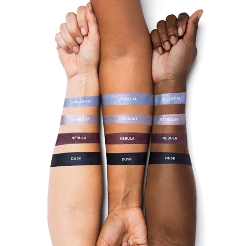 OFIR Quadratic Eyeshadow Palette, Highly-Pigmented, Talc-Free, Emollient, 4.4 G (Future Desk - Celestial Cool Tones)