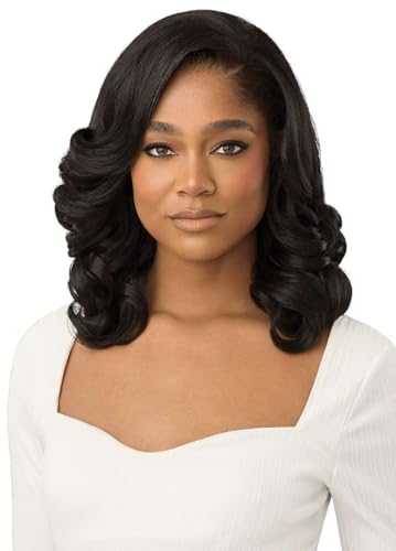 Outre Quick Weave Mahika Hair Extension - Jet Black 1, Natural Texture & Volume