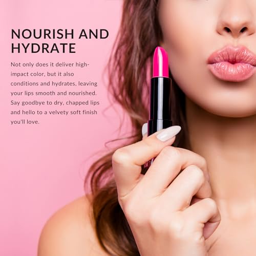 Color Me Beautiful Soft Plum Lipstick - Vibrant Hydrating Creamy Lip Color