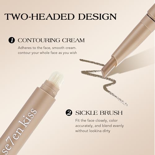 Mushroom Head Air Cushion CC Cream - New Upgraded BB Cream Face Makeup Foundation for Mature Skin Moisturizing Concealer Brighten Long-Lasting, Colored Packaging (Natural, 3.21 Ounce (Pack of 1))