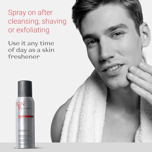 Yonka Men's Lotion Phyto-Tonic | Alcohol-Free Aftershave Spray & Soothing Toner | Revitalizing Daily Care for All Skin Types | 3.38 fl oz