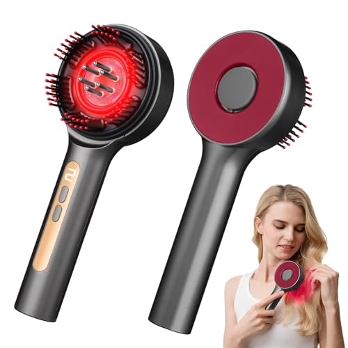 Hair Growth Comb,Electric Scalp Massager Comb,IPX7 Waterproof,Portable for Home & Travel