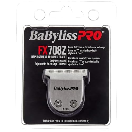 Barberology FX708Z Stainless Steel Replacement T-Blade for FX788RG and FX788S